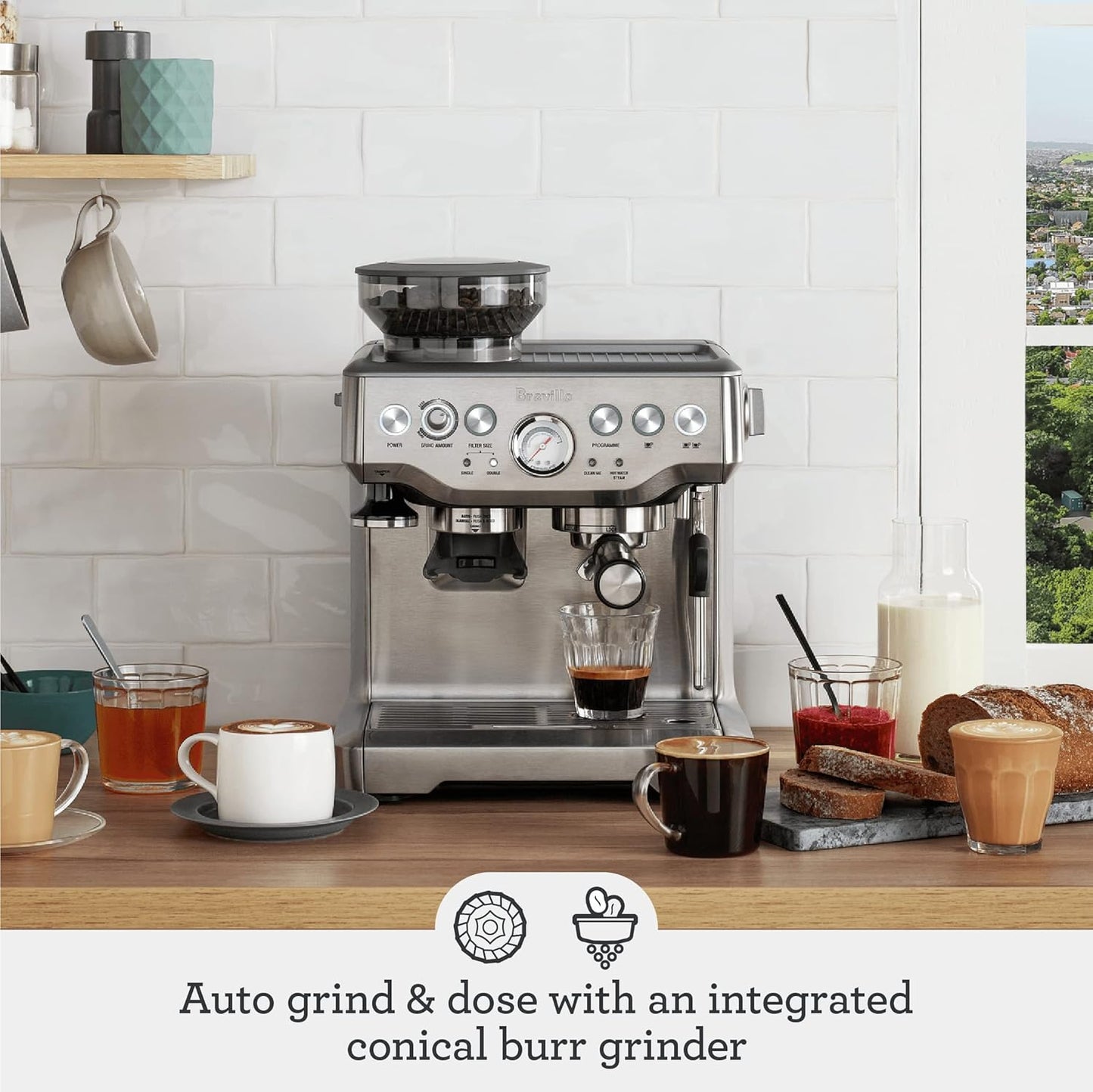 Breville Barista Express - Espresso Coffee Machine 🚀☕️ | Professional Quality